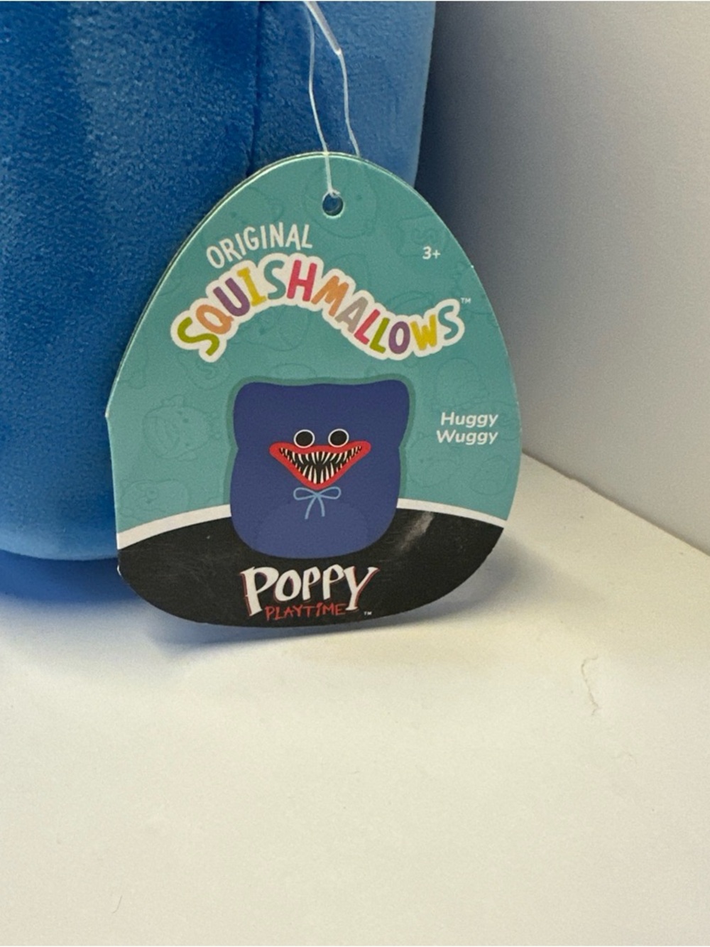 Squishmallows Huggy Wuggy Poppy Playtime Blue Plush Pillow Soft Toy NWT Cute - Picture 5 of 5